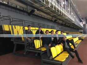 哈萨克斯坦翻折座椅活动看台 哈萨克斯坦翻折座椅活动看台